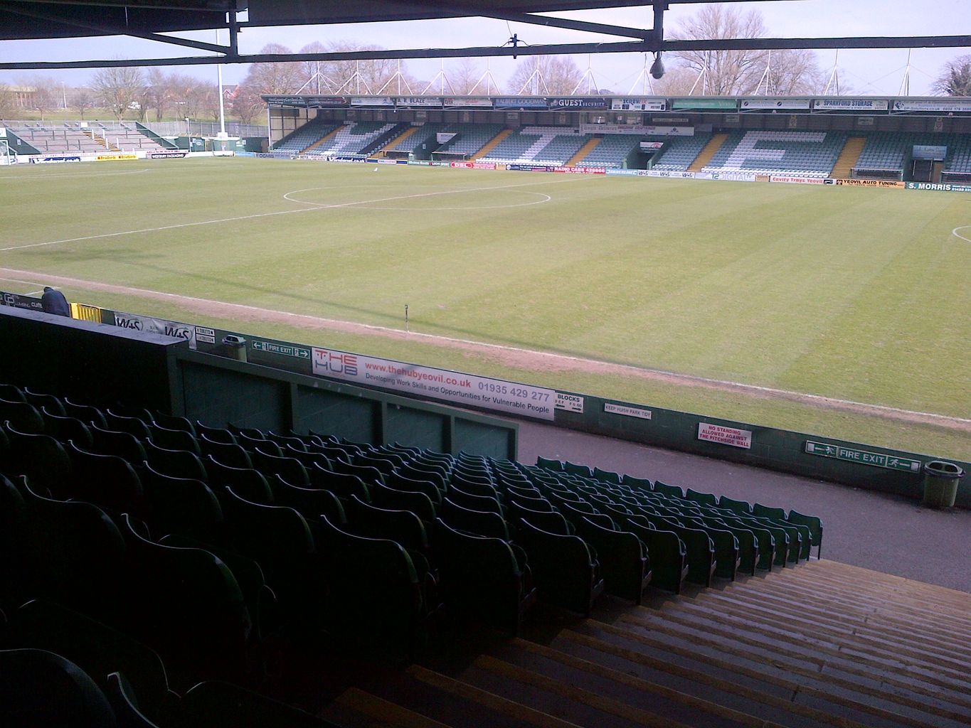 "We made a stand that day" a year on from Yeovil leaving the pitch in